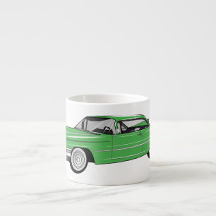 Tasse Expresso Illustration de dessin de voiture classique 1959