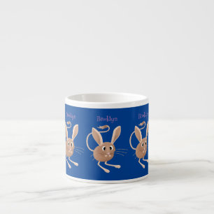 Tasse Expresso Illustration de jerboa aux longues oreilles