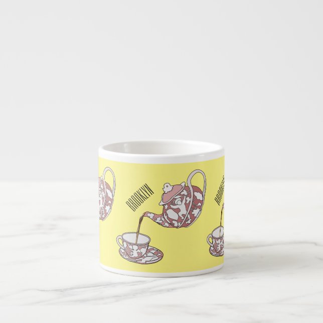Tasse Expresso Illustration de la série Teacup (Devant)