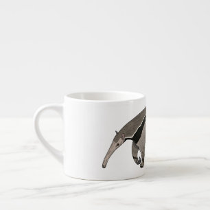Tasse Expresso Illustration d'un dessin animé d'Anteater