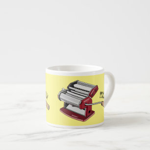 Tasse Expresso Illustration d'un fabricant de pâtes alimentaires