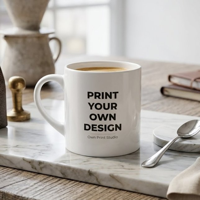 Tasse Expresso Impression personnalisée | Impression de mes propr (Créateur téléchargé)