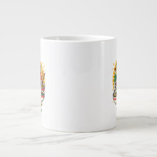 Tasse Expresso Imprimée sur la Poitrine de la Cult