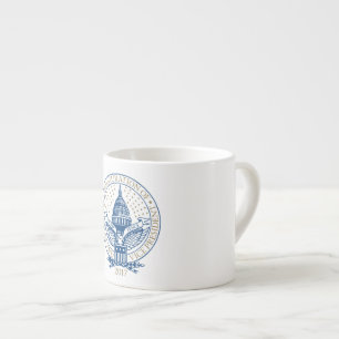 Tasse Expresso Inauguration Donald Trump Mike Pence 2017 Logo USA