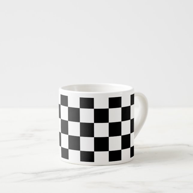 Tasse Expresso Indicateur Checker (Devant droit)
