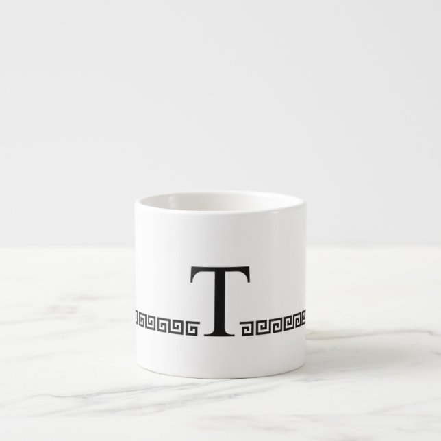 Tasse Expresso Initiale grecque (Devant)