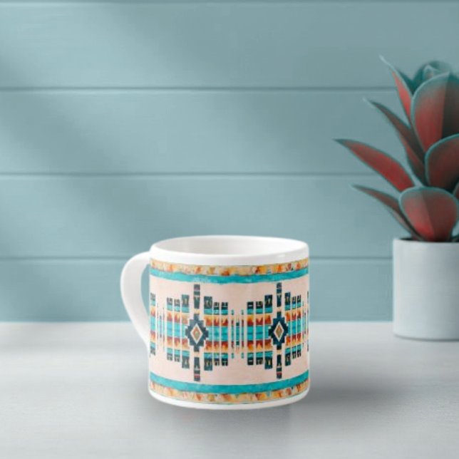 Tasse Expresso Inspiration Boho Sud-Ouest (Créateur téléchargé)