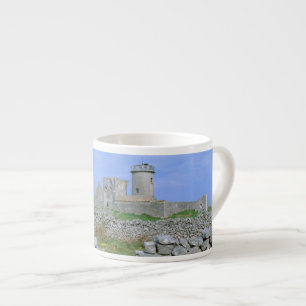 Tasse Expresso Irlande, Inishmore, île d'Aran, fort de Dun Aengus