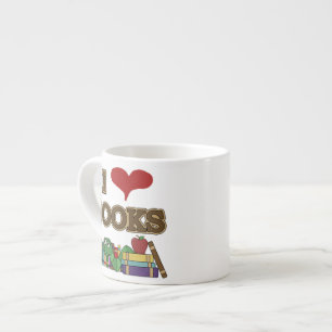 Tasse Expresso J'aime des livres