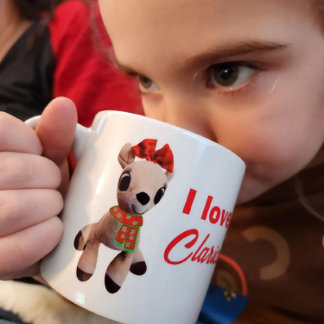 Tasse Expresso J'aime la petite amie des enfants de Clarice Reind
