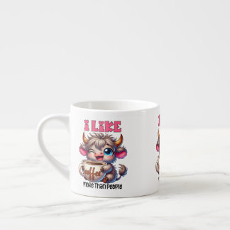 Tasse Expresso J'aime le café plus que les gens