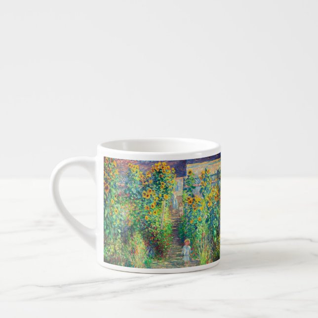 Tasse Expresso Jardin aux fleurs de Monet (Gauche)