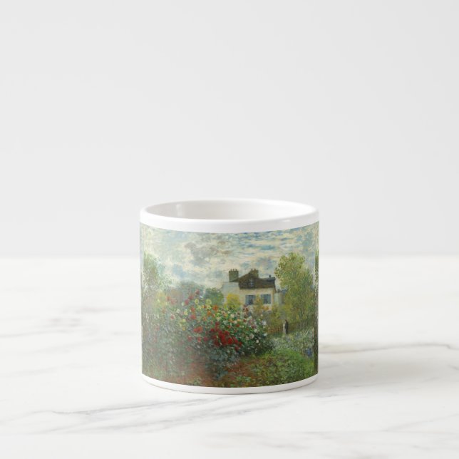 Tasse Expresso Jardin des artistes de Monet dans Peinture d'Argen (Devant)