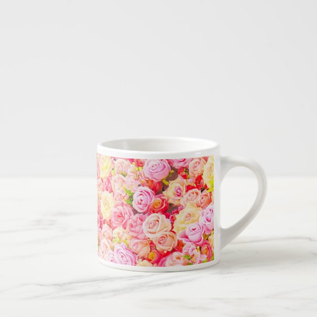 Tasse Expresso Jardin rose (Droite)