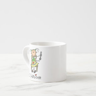Tasse Expresso Je Brode Personnage Bâton