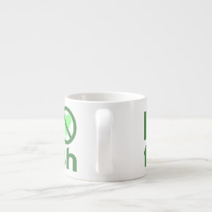 Tasse Expresso Je déteste le poisson