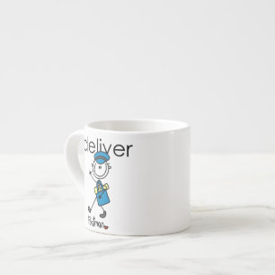 Tasse Expresso Je livre facteur