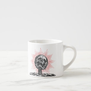 Tasse Expresso Je suis Skeleton ! Coupe d'Espresso