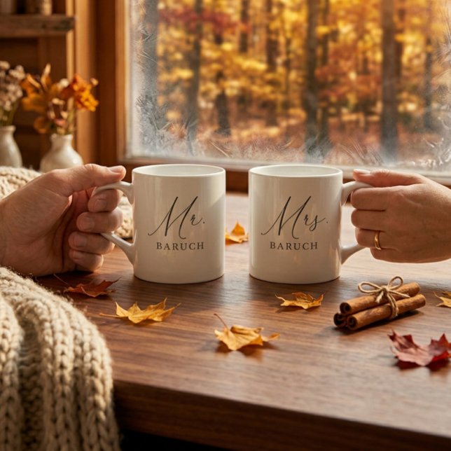 Tasse Expresso Jeune mariée Mme Moderne (Créateur téléchargé)