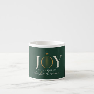 Tasse Expresso JOIE POUR LE MONDE | Noël chrétien