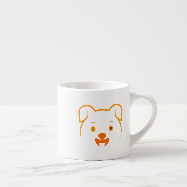Tasse Expresso Joli chiot (Droite)