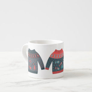 Tasse Expresso Joli Festif Douceur moche Cosy Noël