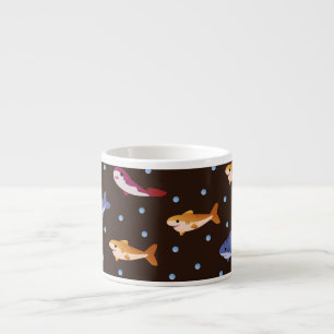 Tasse Expresso Joli requins Motif, Amateurs de poissons requins