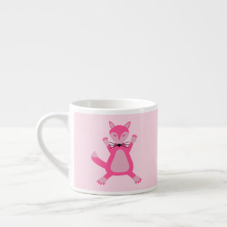 Tasse Expresso Joli rose Baby Girl Fox