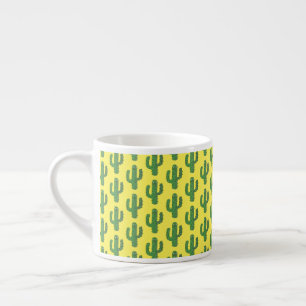 Tasse Expresso Jour des morts heureux Cactus Patterned