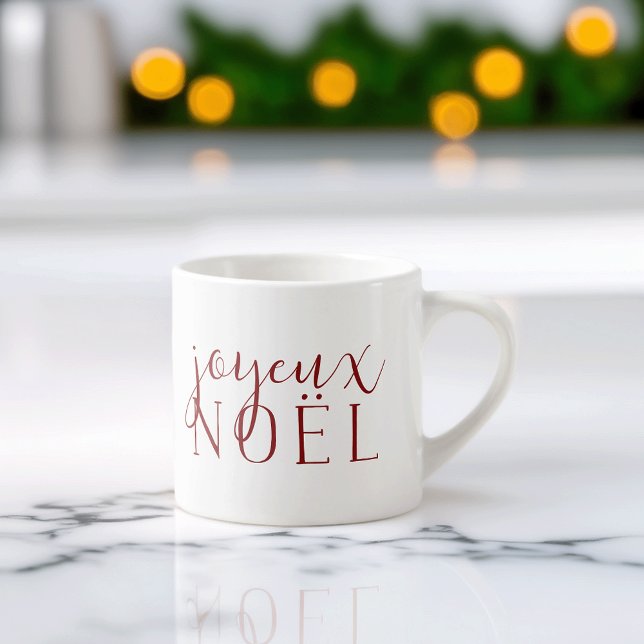 Tasse Expresso Joyeux Noel (Créateur téléchargé)