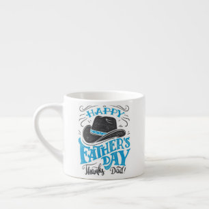 Tasse Expresso Joyeux Père jour merci papa