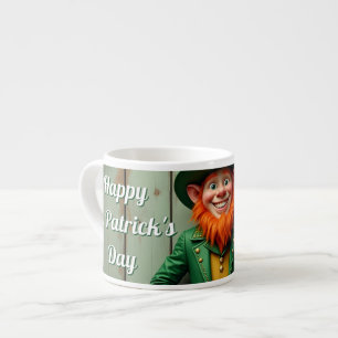 Tasse Expresso Joyeux Saint Patrick's Day Leprechaun
