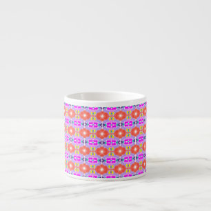 Tasse Expresso Kaleidoscope Fleur Solaire