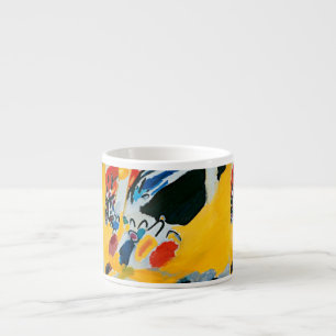 Tasse Expresso Kandinski Impression III Concert Peinture Abstrait