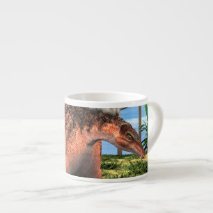 Tasse Expresso Kentrosaurus Dinosaure Jungle Art Préhistorique