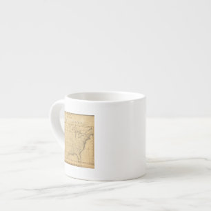 Tasse Expresso La carte des enfants des Etats-Unis