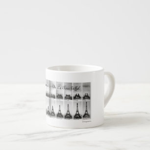 Tasse Expresso La construction de Tour Eiffel