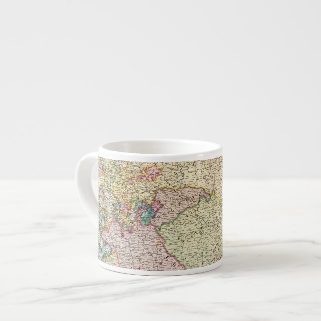 Tasse Expresso La France du nord-est (Devant gauche)