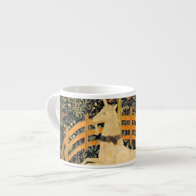 Tasse Expresso La licorne en captivité (Devant gauche)