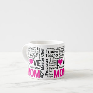 Tasse Expresso La maman est cadeau du jour de mère d'amour pour