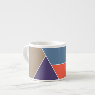 Tasse Expresso La MOSAÏQUE barre des triangles a coloré I + vos