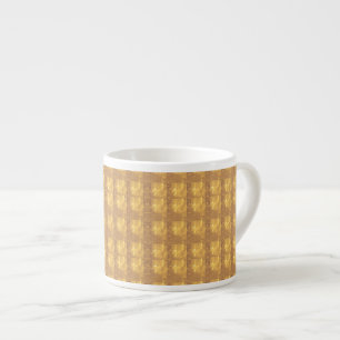 Tasse Expresso La nuance décorative de motif de textures ajoutent