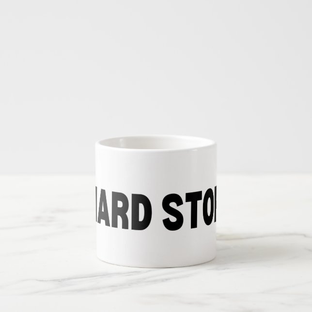 Tasse Expresso La Recalibrage Soudain | Arrêt Brutal (Devant)