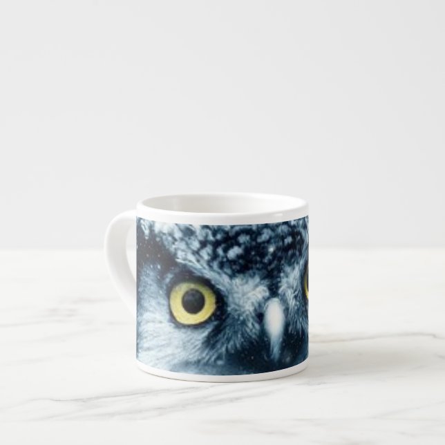 Tasse Expresso La sagesse du hibou (Devant gauche)