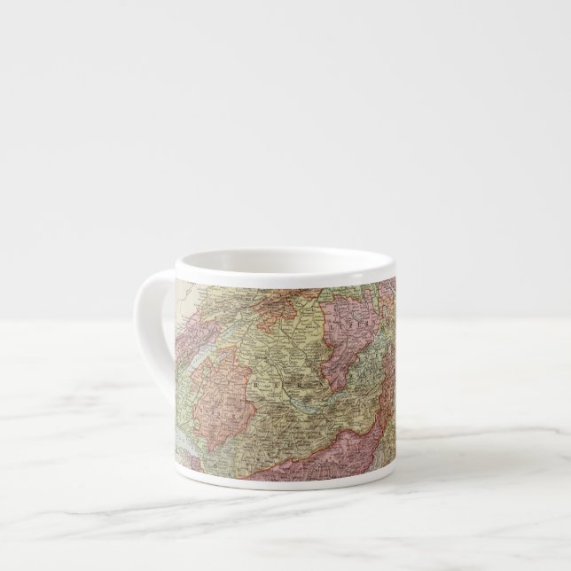 Tasse Expresso La Suisse 14 (Devant gauche)