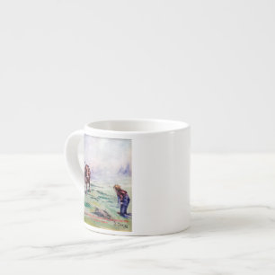 Tasse Expresso La vache et l'enfant/The cow and the je vais