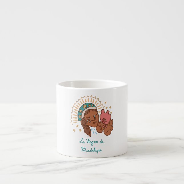 Tasse Expresso La Virgen de Guadalupe (Devant)