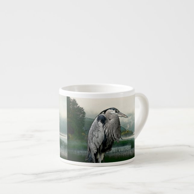 Tasse Expresso Lac Heron (Devant droit)