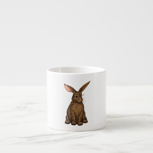 Tasse Expresso Lapin 3 (Devant)