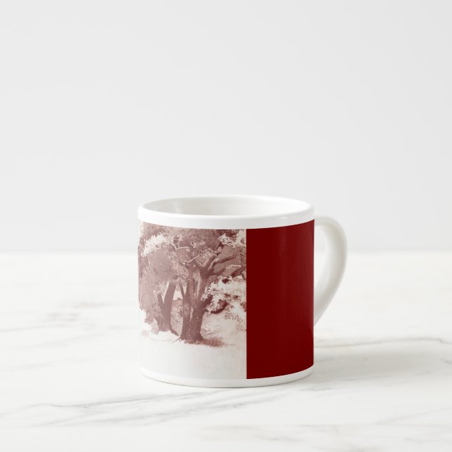 Tasse Expresso L'art du chêne (Devant droit)